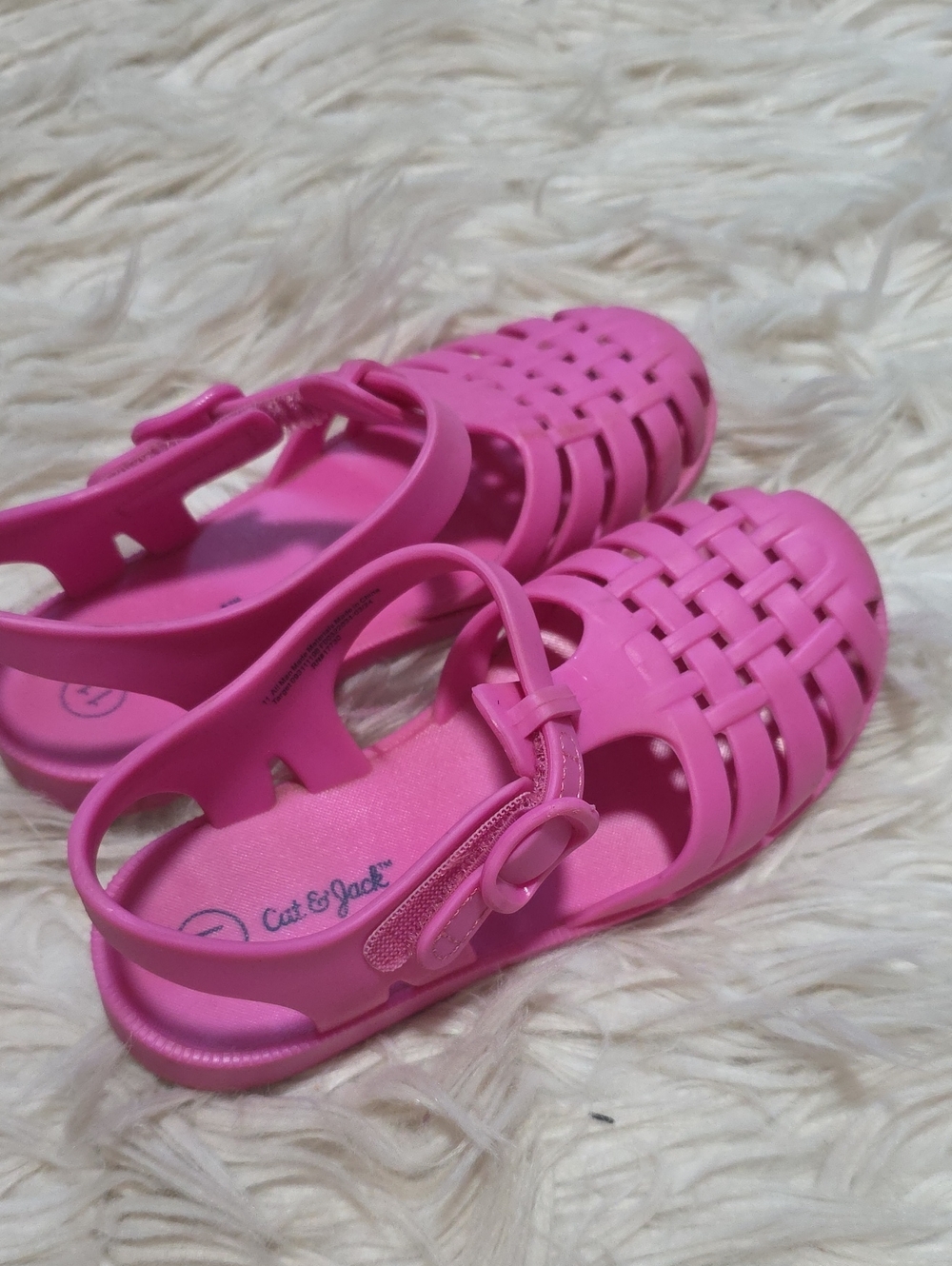 Cat & Jack Jelly Sandals- 11